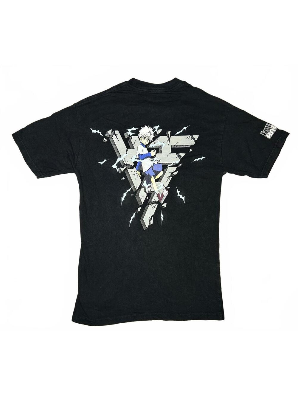 Hypland x Hunter x Hunter Black T-Shirt Mens Small Anime